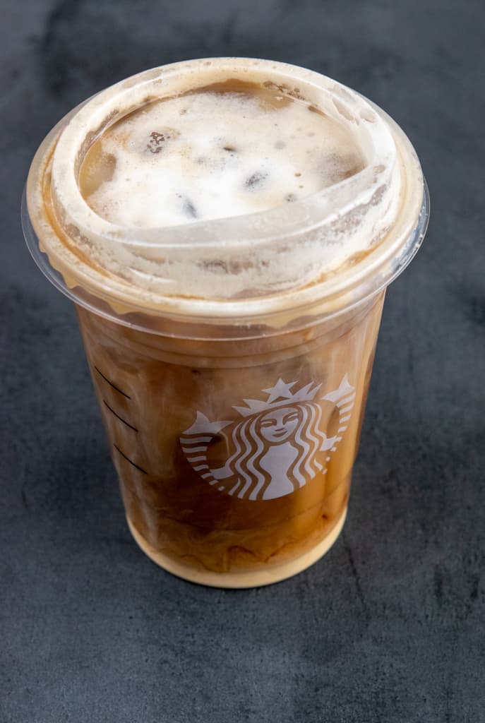 vanilla sweet cream cold brew coffee from starbucks