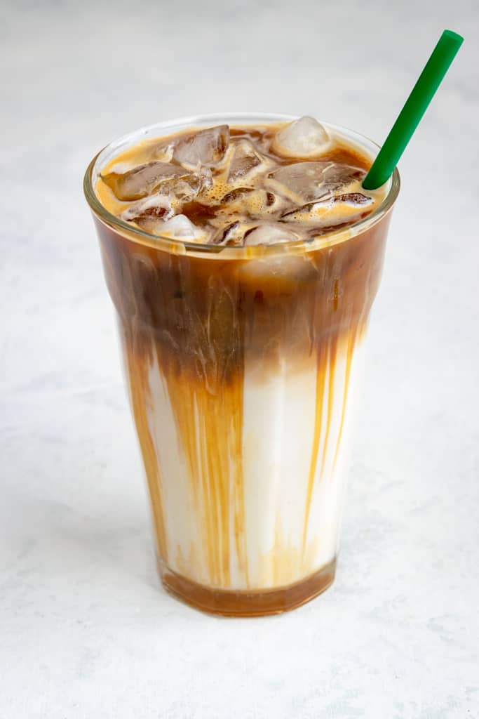 Homemade Iced Caramel Macchiato