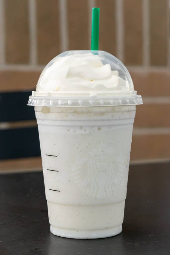 Best vanilla drinks at Starbucks include the Vanilla Bean Frappuccino.