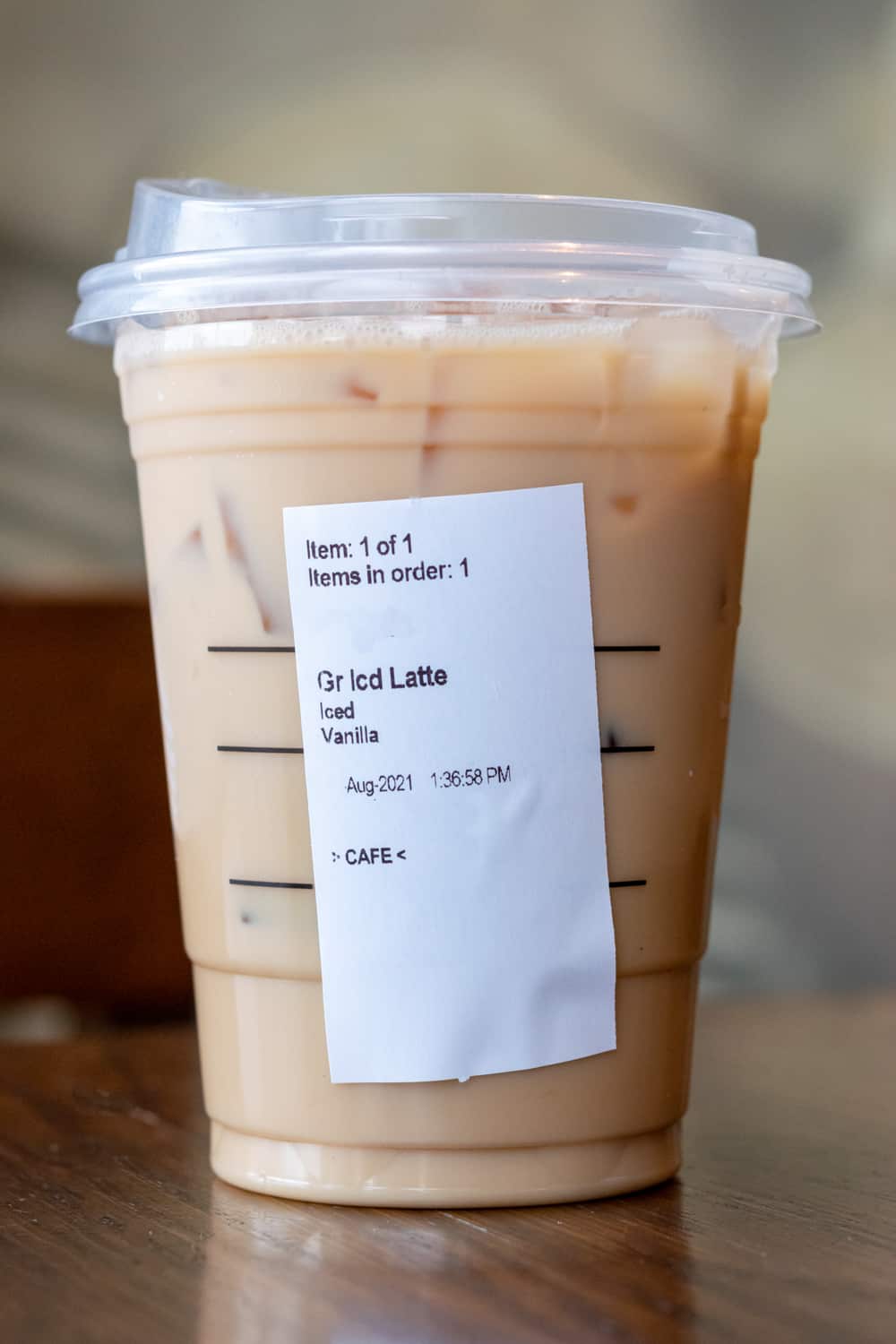 calories iced vanilla latte starbucks calories iced vanilla latte starbucks