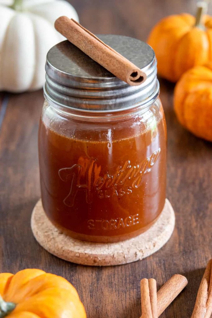 DIY Starbucks Pumpkin Spice Syrup.