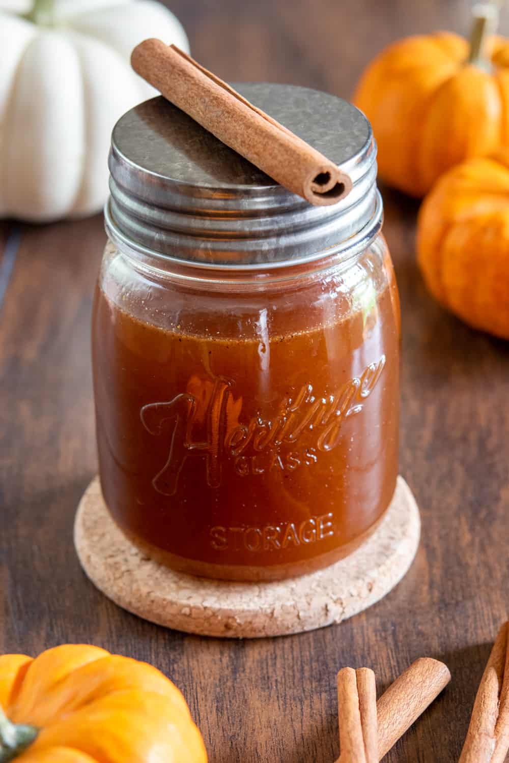 DIY Starbucks Pumpkin Spice Syrup.