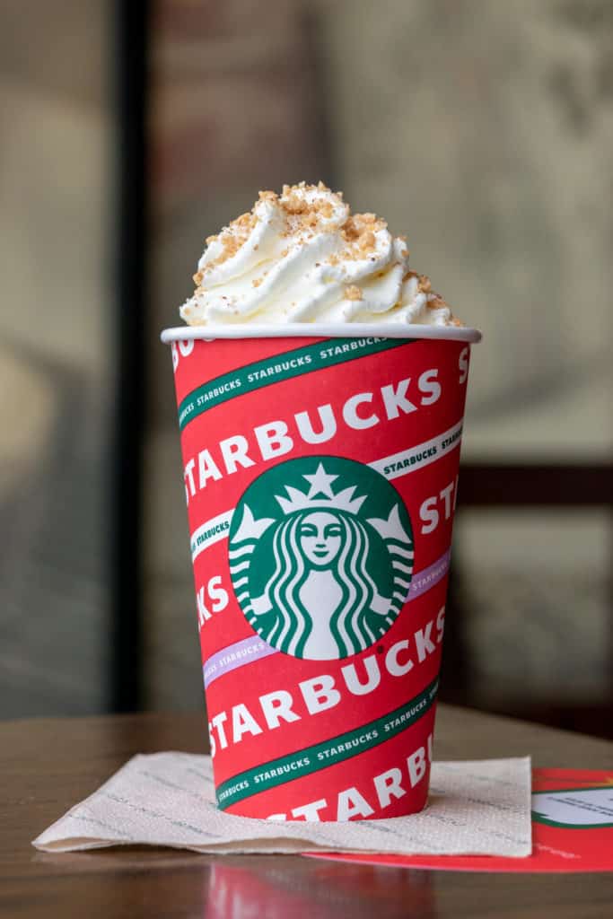 Starbucks Chestnut Praline Latte