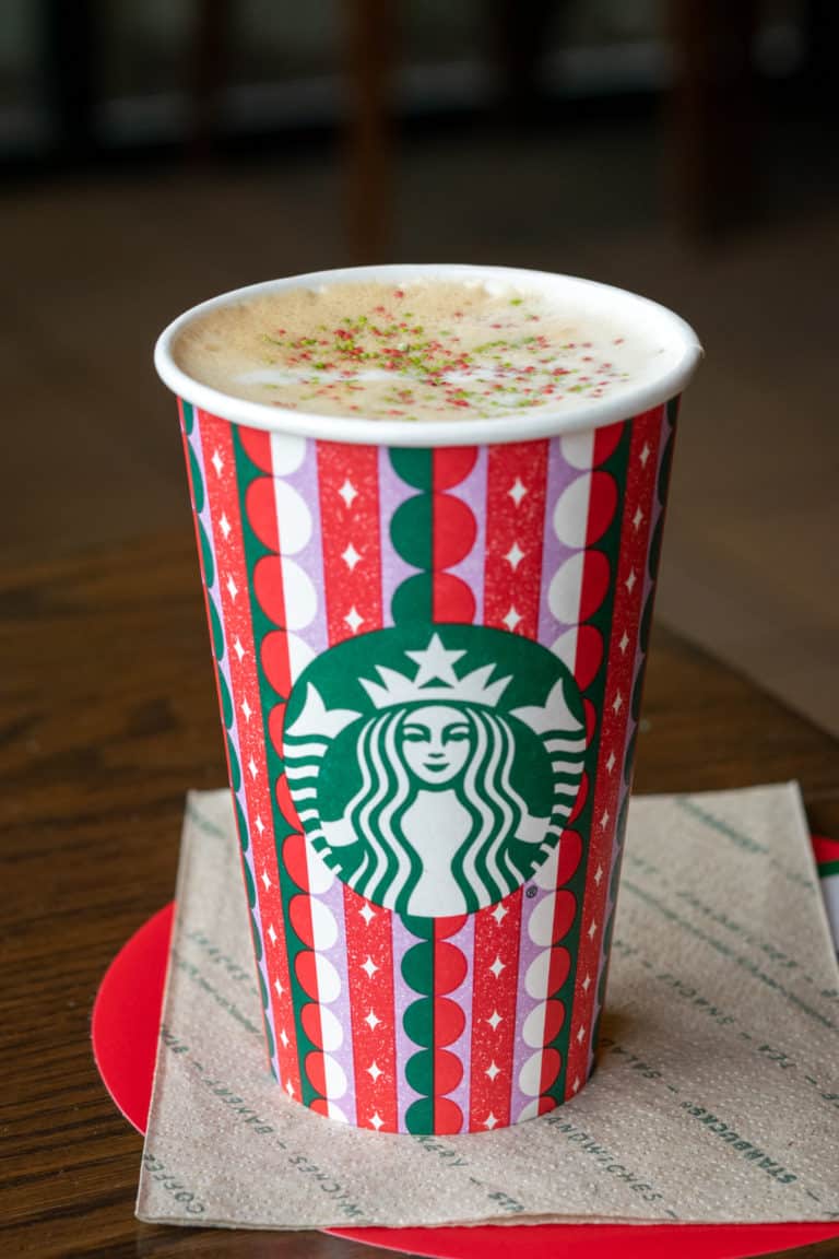 Starbucks Sugar Cookie Almondmilk Latte Drink Overview » Grounds to Brew