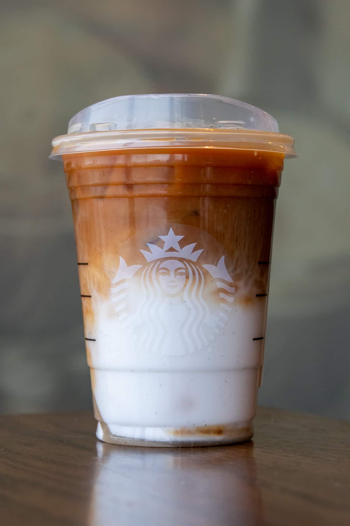 Starbucks Iced Vanilla Bean Coconutmilk Latte.