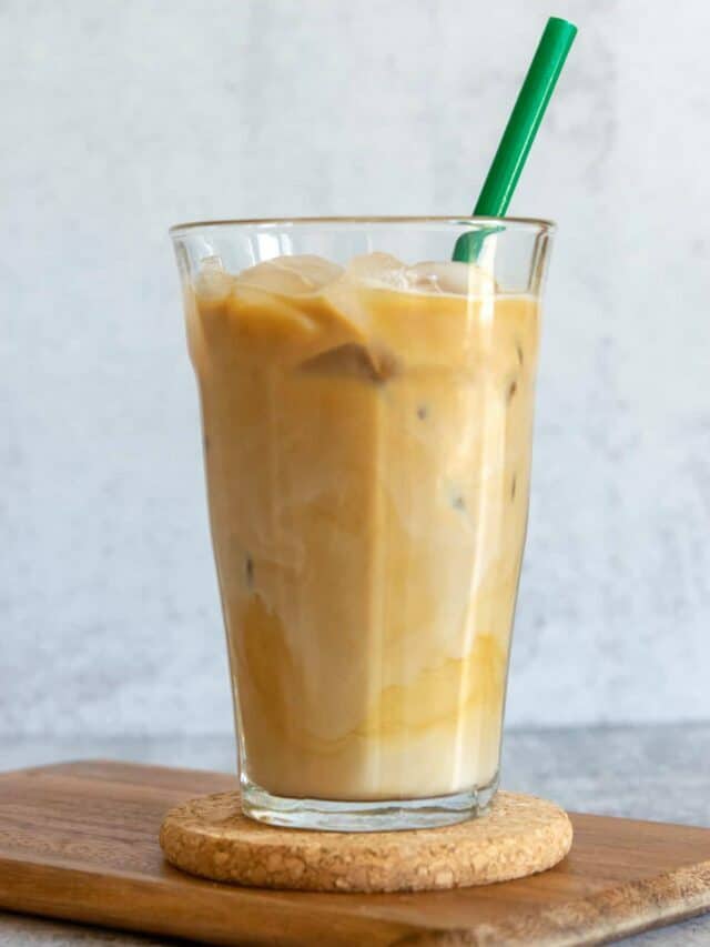 Starbucks Iced Blonde Vanilla Latte Copycat