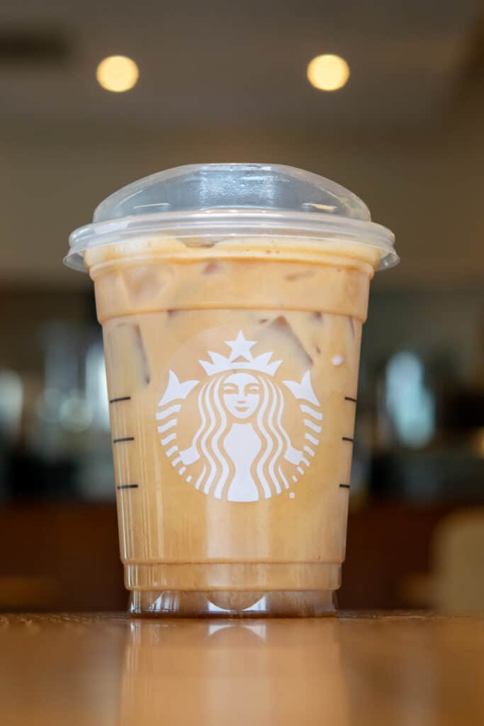 Starbucks Iced Shaken Espresso.