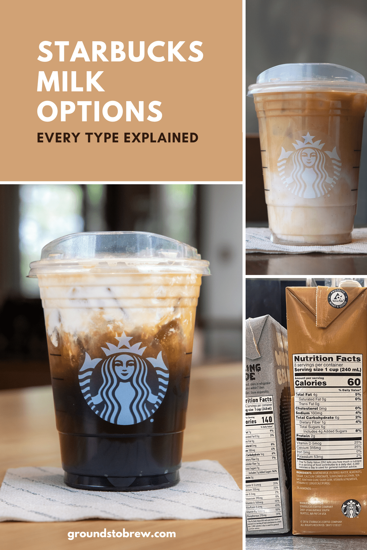 10 Starbucks Milk Options (Including Dairy Alternatives)