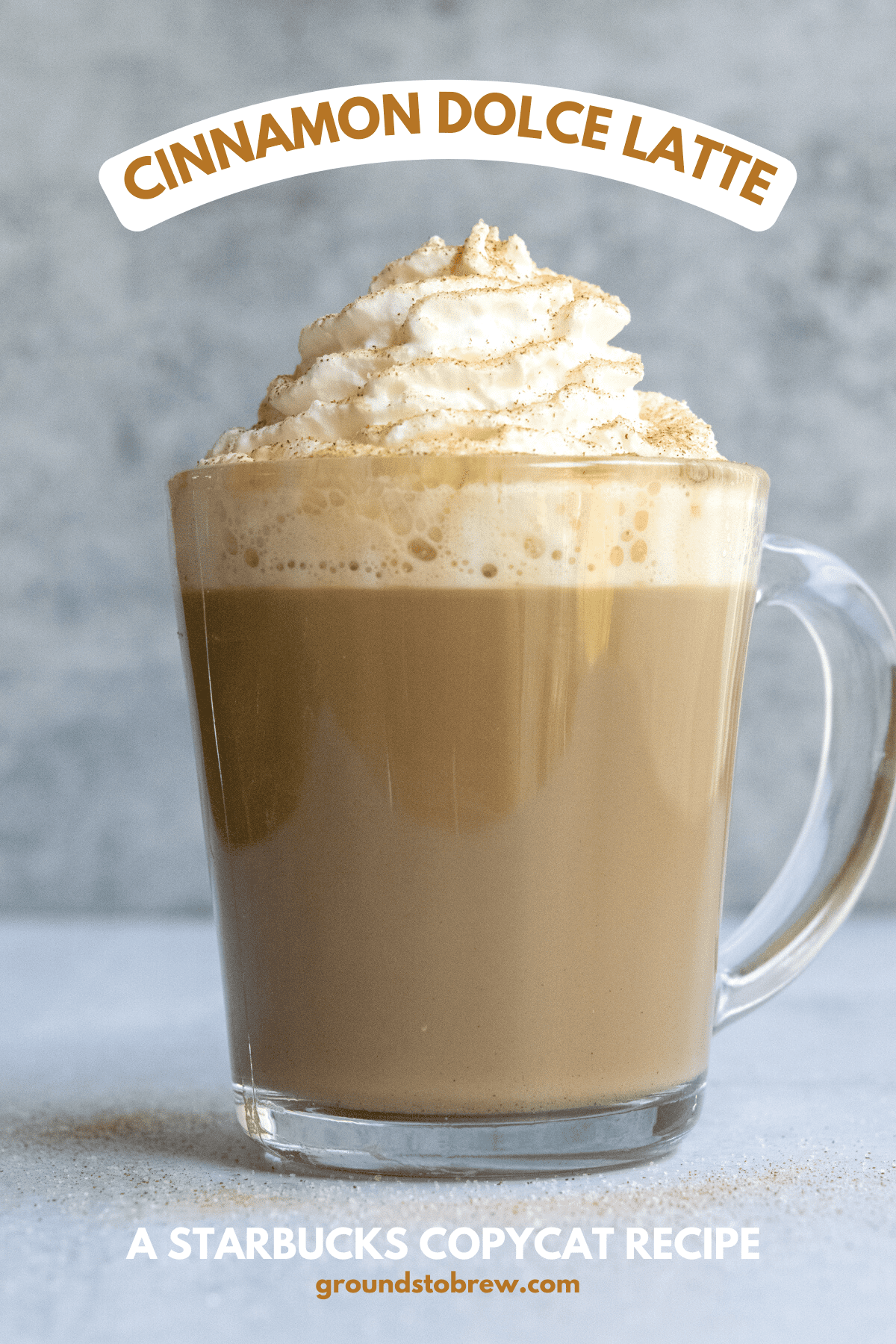 Homemade Starbucks Cinnamon Dolce Latte