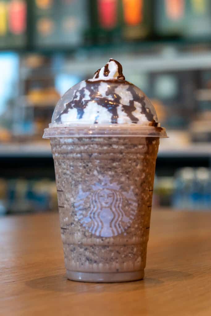Starbucks Java Chip Frappuccino.