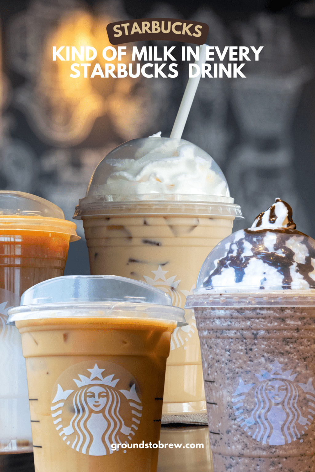 Exactly Which Milk is in Every Starbucks Drink » Grounds to Brew