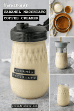 Homemade Caramel Macchiato Coffee Creamer » Grounds to Brew