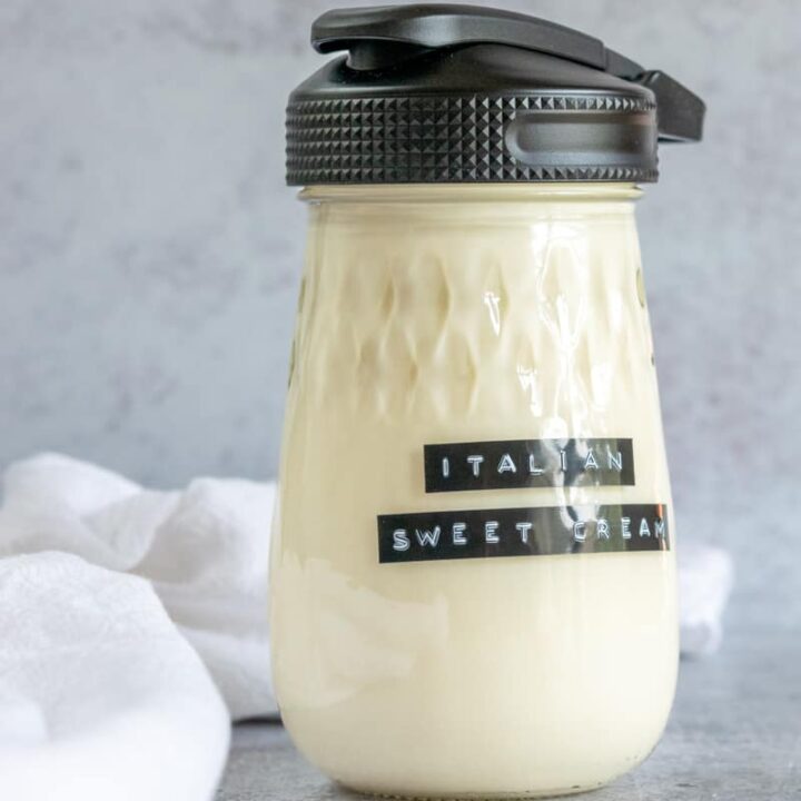 Italian Sweet Cream Coffee Creamer