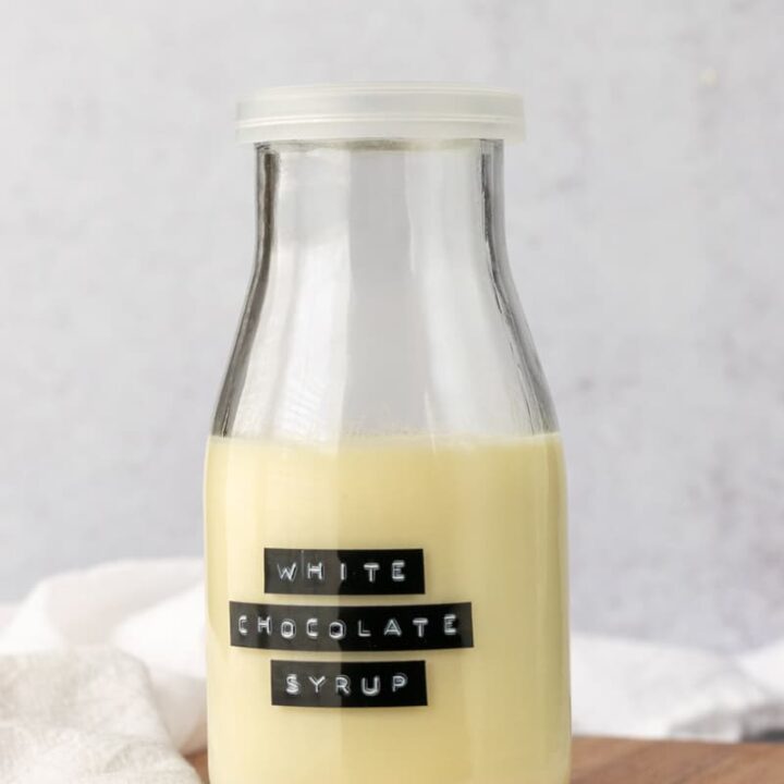 White Chocolate Coffee Syrup